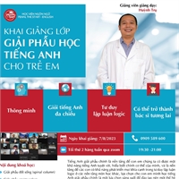 LỚP GIẢI PHẪU HỌC TIẾNG ANH DÀNH CHO TRẺ EM